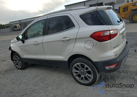 2019 Ford Ecosport Titanium from USA, damaged, VIN MAJ6S3KL7KC310375